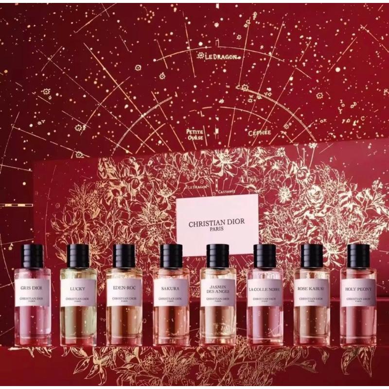 (New/แท้💯) Set น้ำหอม Dior MCD Christian Dior ไลน์แพง 7.5ml (8ขวด/8กลิ่น) 🧧Limited Chinese New Year🧧