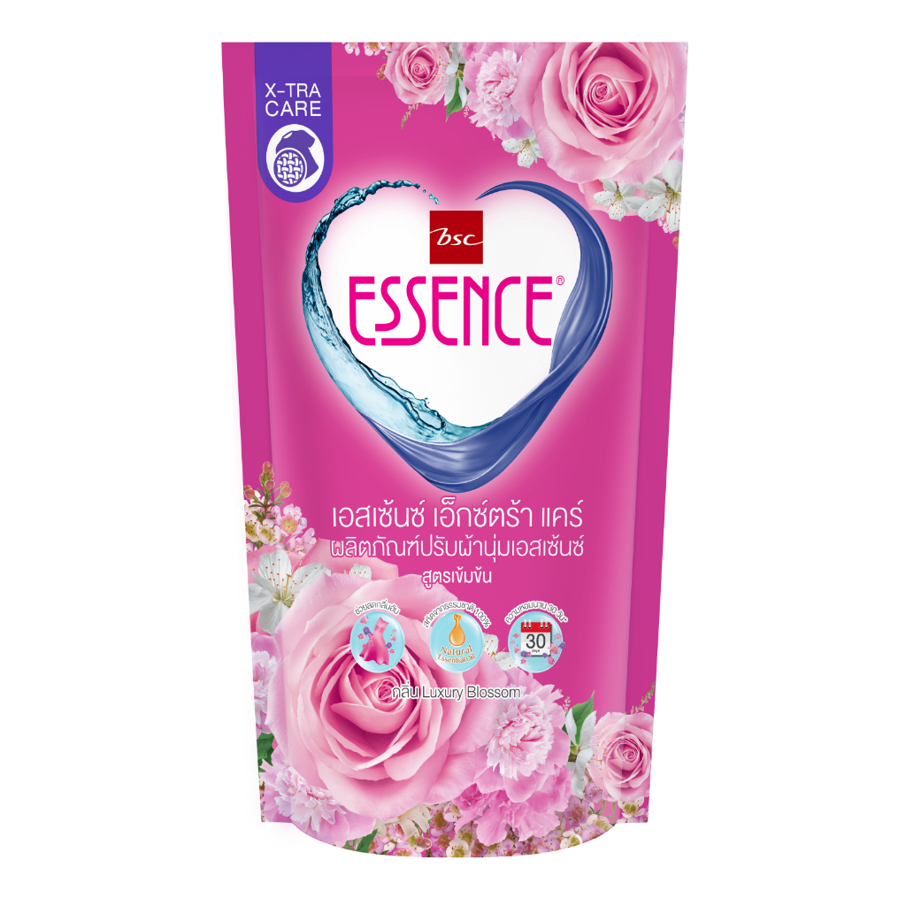 (แพ็คคู่ 2 ถุง) Essence เอสเซ้นซ์ เอ็กซ์ตร้าแคร์ ผลิตภัณฑ์ปรับผ้านุ่มเอสเซ้นซ์ สูตรเข้มข้น ขนาด 550 มล. ทั้ง 2 กลิ่น - รูปที่ 2