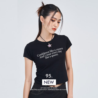 95lady • Crop top - 001 เสื้อยืดมินิ