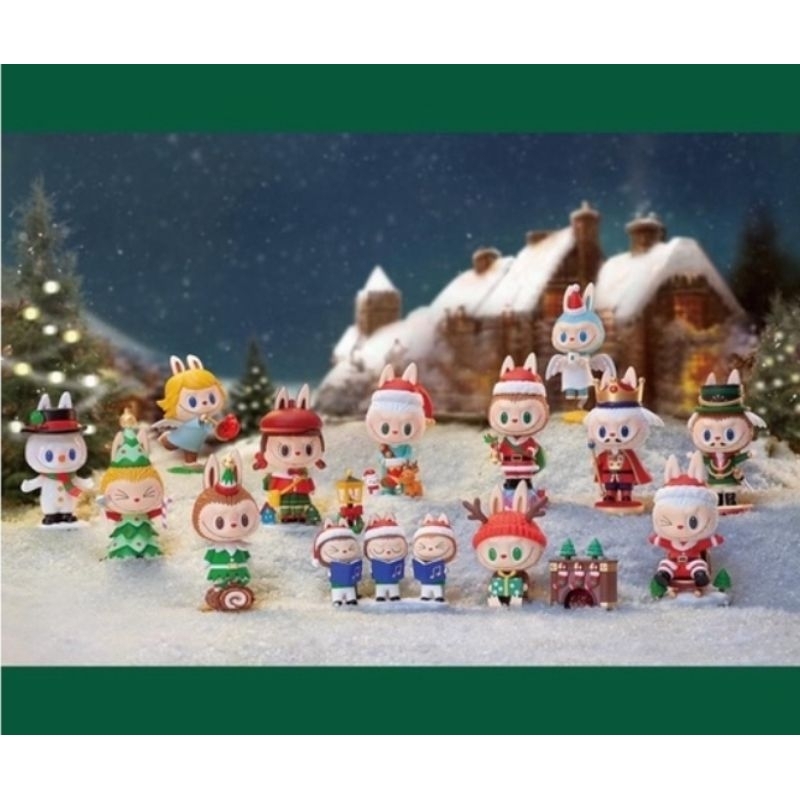 พร้อมส่งในไทย 🇹🇭 The Monsters Let's Christmas Blind Box Series by Kasing Lung x POP MART Single Blind Box