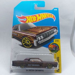 รถเหล็ก Hotwheels 64 LINCOLN CONTINENTAL (ib29)