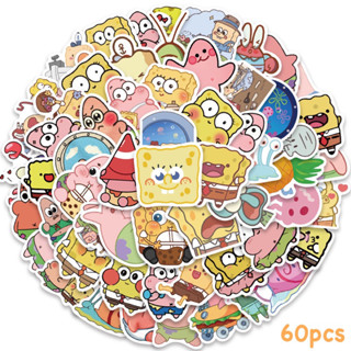 สติ๊กเกอร์ Spongebob 548 สปองบ๊อบ 50ชิ้น สปอนจ์บ็อบ สะปองบ๊อบ sponge bob เดอะ ซิมสัน ซิมป์สัน The sim simp son sons