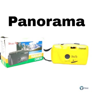 กล้องฟิล์ม Panorama Wide Pie Yellow Point &amp; Shoot 35mm Film Camera New Arrival