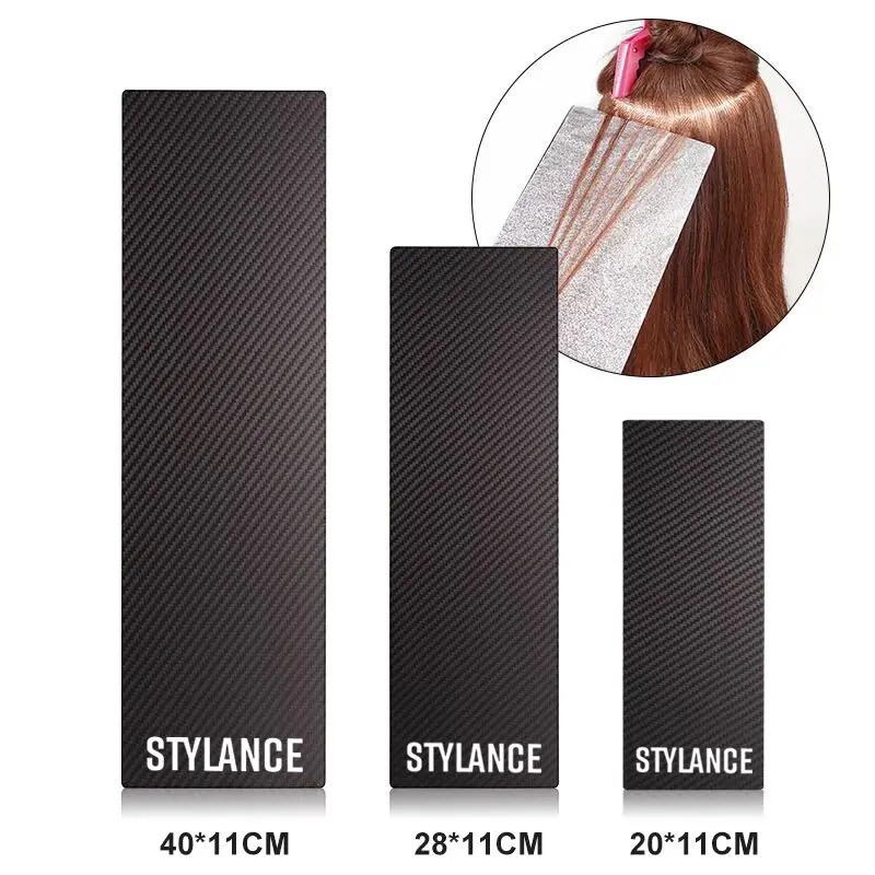 แผ่นรองทำไฮไลท์สำหรับช่างทำผมHair coliring balayage board ราคาต่อ1 แผ่น