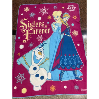 ⭐️ NEW ⭐️ Disney Princess Frozen Elsa Anna Olaf Blanket ผ้าห่ม เนื้อสำลี สภาพใหม่ ใหญ่ เจ้าหญิง เอลซ่า แอนนา โอลาฟ