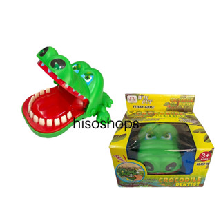 Crocodile Dentist จระเข้งับงับแสนสนุก จระเข้ งับนิ้ว เกมส์ของเล่นเสริมทักษะ ช่วยฝึกกล้ามเนื้อมือและสายตา มีสีสันสดใส