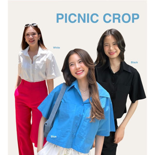 Crop Pinic Freesize 💕