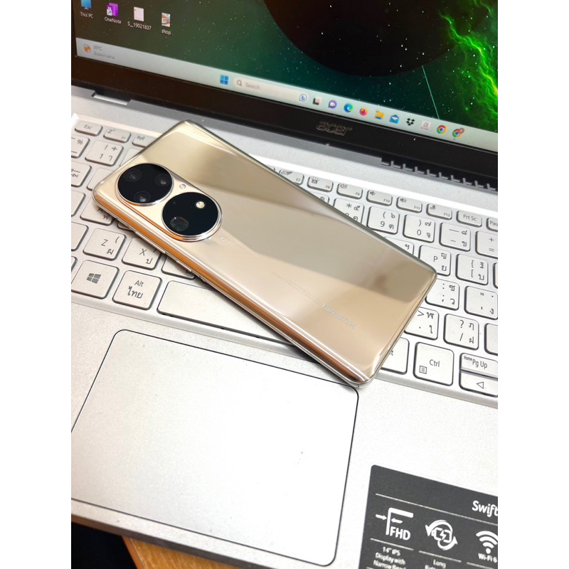 [ส่งไวทันใจ]Huawei P50 Pro สี Gold 8/256GB Snap 888 (อิมี่: 3427)( โทรศัพท์มือสอง ศูนย์ไทยแท้ )