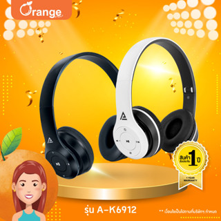 Asaki Bluetooth Headphone หูฟังเฮดโฟนบลูทูธสมอลทอล์ค รุ่น A-K6912 [ของแท้ 100% รับประกัน 1 ปี]