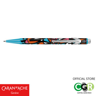 ปากกาลูกลื่น CARAN DACHE 849 Street Art Blue Ballpoint Pen # 849.520