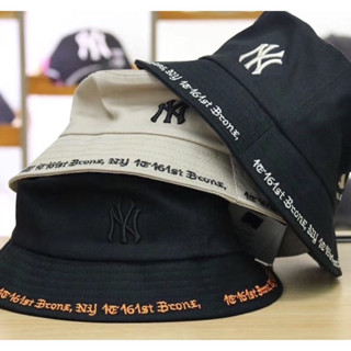 🔥จัดส่งเร็ว1-2วันถึงมือ 🇰🇷 หมวก MLB CAP NEW YORK YANKEES 32CPHG911 50L  หมวกบักเก็ต หมวกเบสบอล