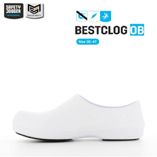 [รับประกัน 3 เดือน] Safety Jogger รุ่น BESTCLOG OB รองเท้ายางกันลื่น น้ำหนักเบา ไม่ผสมโลหะ ได้มาตรฐานสากล