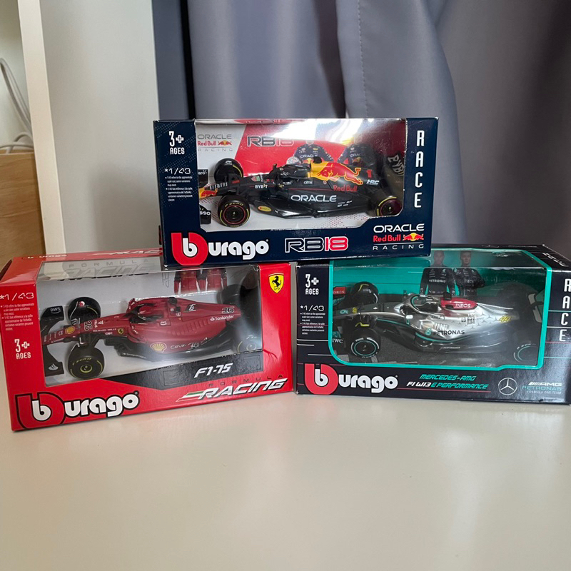 F1 Formula 1 premium model kit scale 1:43 (Set 3)