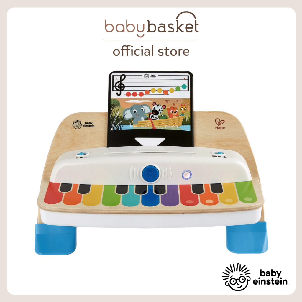 ของเล่นเด็ก เครื่องดนตรี เปียโนไม้ Baby Einstein Hape Cal & Pals Colorful Concerto มีดนตรีและเสียงเพลง