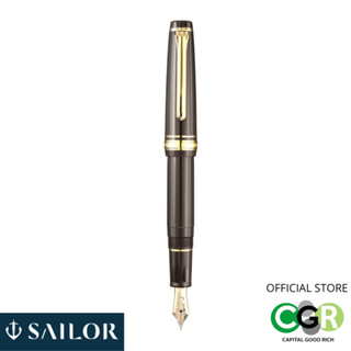 ปากกาหมึกซึม SAILOR Professional Gear Slim Mini Gold Fountain Pen - Puff BROWN # 11-1503-380