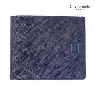 Guy Laroche กระเป๋าสตางค์พับสั้น รุ่น MGW0321 - สีกรมท่า