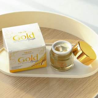 นิกโกะ มาร์คทองคำ 12g. หน้าเด้งเพียงมาร์ค 30 นาที!!  Nikko Gold Hya Whitenning Mask