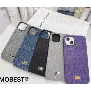 MOBESTเคสกากเพชรรุ่นlp11,12/12pro,12promax,13,13pro,13promax,14,14pro,14promax