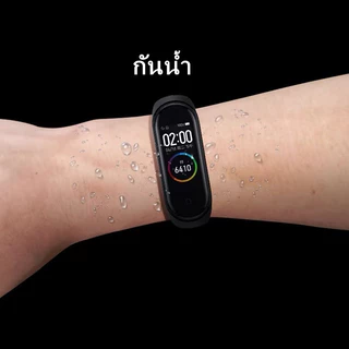 สายซิลิโคน สายรัด xiaomi band 8 9 สายเปลี่ยน นาฬิกา mi band 8/9
