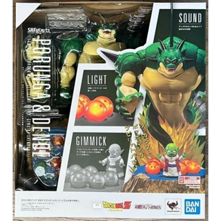 Figart Porunga &amp; Dende ฟิกูอาร์ท เทพเจ้ามังกร เดนเด้ ดราก้อนบอล มีเสียง มีไฟ ของแท้ BANDAI