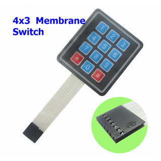 4x3 Membrane Switch Keypad Keyboard 3*4 Control Panel Keyboard for Arduino 12 Keys (C2)