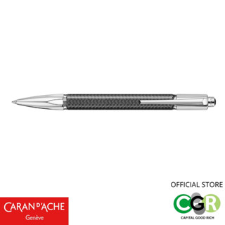 ปากกาลูกลื่น CARAN DACHE VARIUS CARBON Ballpoint Pen # 4480.017