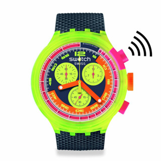 Swatch นาฬิกาผู้ชาย SwatchPAY! SWATCH NEON TO THE MAX PAY! รุ่น SB06J101-5300