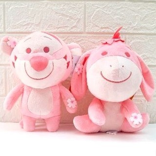 ตุ๊กตา Pooh/Eeyore/Tiger Loves Akura 8"/Pooh Pink Snow 9"