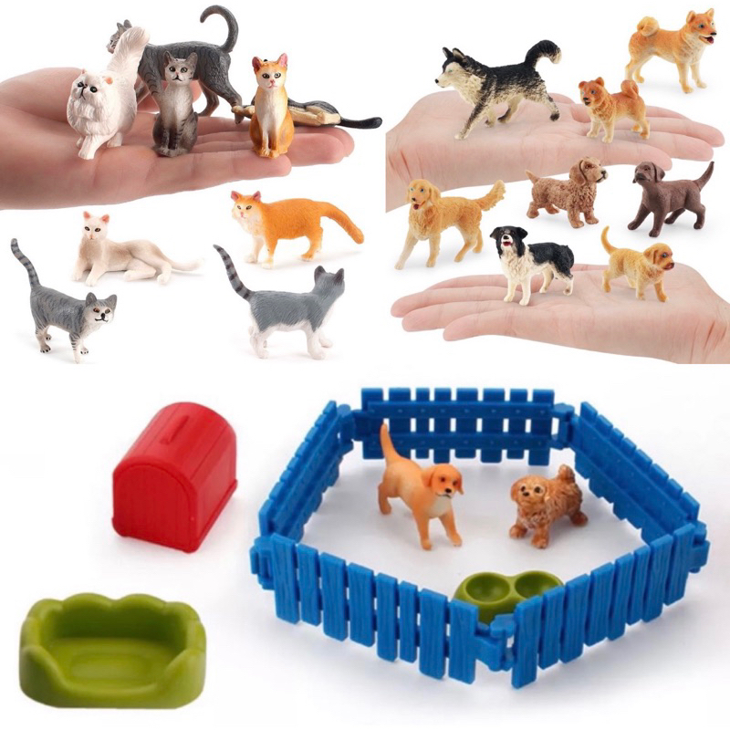 Pets Sensory play โมเดลสัตว์เลี้ยงน่ารัก โมเดลแมว โมเดลน้องหมา(พร้อมส่ง ) ราคา ถูกที่สุด ดีลบีเคเค แกลเลอรีภาพที่ 8