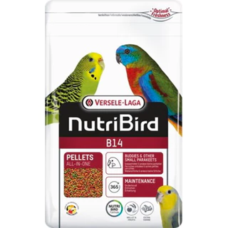Nutribird B18 / B14 อาหารนกอัดเม็ด สำหรับนกขนาดเล็ก-กลาง (แบ่งขาย 200 G.,500 G.,1 KG.)