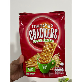 munche’s crackers cream cracker perfect dip ขนมปังข้าวโอ๊ต