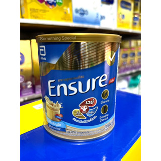 Ensure - เอนชัวร์กลิ่นธัญพืช 400 กรัมสูตรหวานน้อย อาหารสูตรครบถ้วน