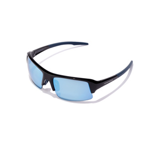 HAWKERS Black Blue Chrome BAT Sunglasses for Men and Women, Unisex. UV400 Protection. Official Product designed in Spain HBAT23BLT0