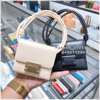 กระเป๋าสตางค์ Charles &amp; Keith รุ่น Metallic Accent Short Wallet : CK6-10770602 แท้จากชอป