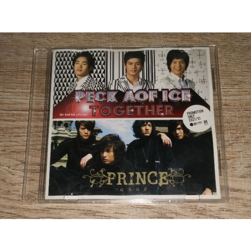 เป็ก ผลิตโชค Palitchoke Peck Aof Ice  & Prince ซีดี Promo CD Single Together & พรินซ์