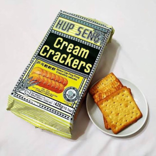 แครกเกอร์ HUP SENG cream crackers แครกเกอร์เค็ม