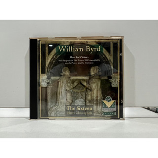 1 CD MUSIC ซีดีเพลงสากล WILLIAM BYRD, MASS FOR 5 VOICES  (K4B5)