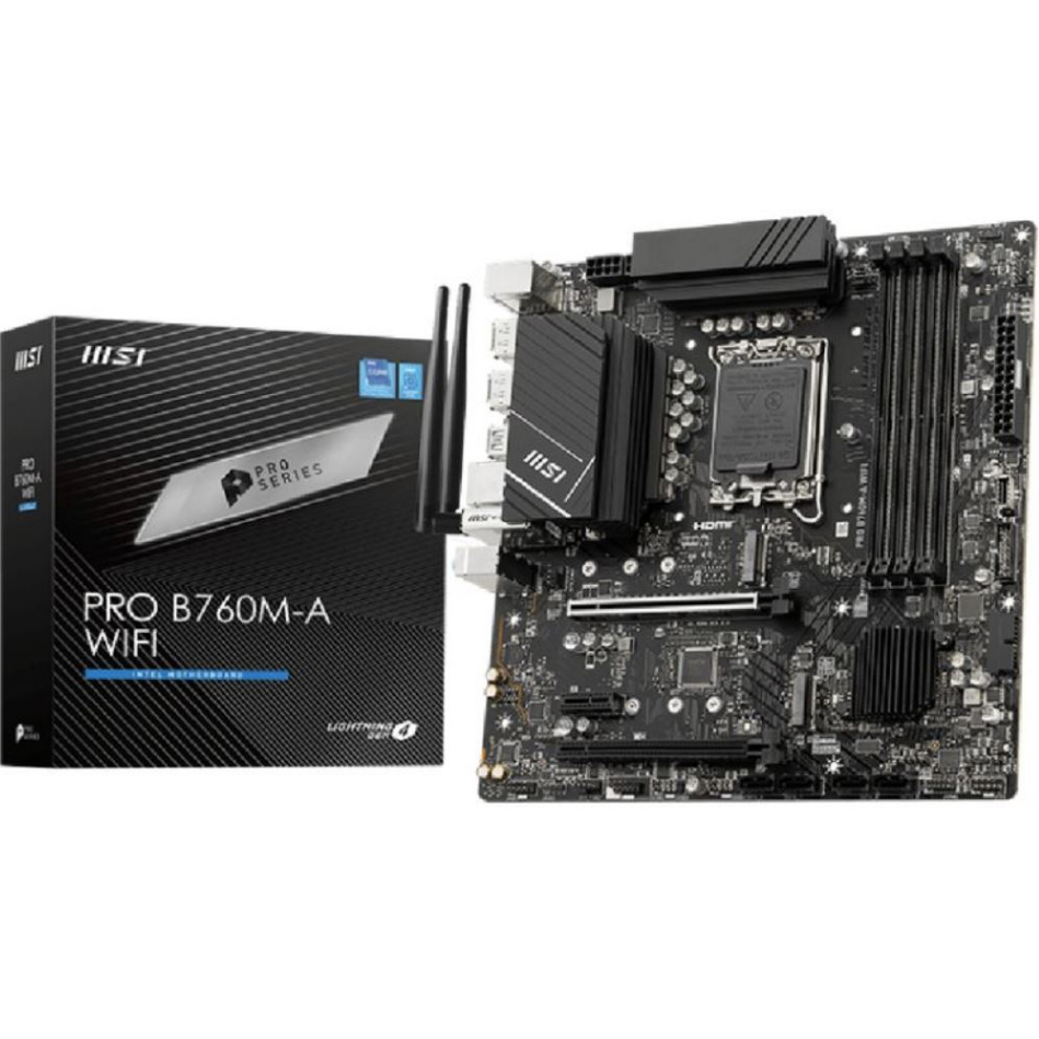 MSI PRO B760M-A WIFI MAINBOARD