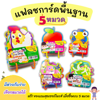 Flash Card 5 หมวด แยกชุด คำศัพท์พื้นฐาน การ์ดสำหรับเด็ก เสริมพัฒนาการ บัตรคำ flash card ก ไก่ abc talkingpen