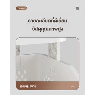 Jumper ตะกร้าอเนกประสงค์ 2-4 ชั้น ตะกร้าผ้า พร้อมชั้นวางของ จัดเก็บง่าย เหมาะกับวางที่แคบ มีล้อ วัสดุแข็งแรง