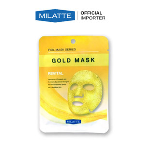 Milatte  Gold Mask  - REVITAL 23g มิลาเต้ โกลด์ มาส์ก บำรุงล้ำลึก กระจ่างใส