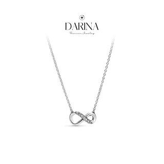 Infinity Necklace สร้อยคอ Darina Jewelry DRN0033 ✨พร้อมกล่องเครื่องประดับ เขียนการ์ดได้