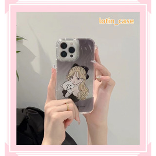 🎁ส่งของขวัญ🎁เคสไอโฟน สำหรับ 11 13 for iPhone Case 14 12 Pro Max น่ารัก น่าสนใจ การ์ตูน สาว กันกระแทก ปกป้อง เคสโทรศัพท์