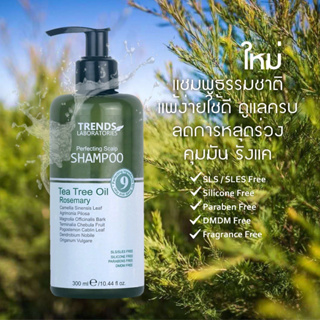 [ของแท้]แชมพูสระผม SLS free Perfecting Scalp Shampoo แชมพูดูแลเส้นผมและหนังศีรษะ ลดผมร่วง ตุ่มคันรังแค แชมพูใส