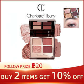 ✨แบรนด์แท้100%✨Charlotte Tilbury CT Luxury Palette Four-color Eye Shadows 5.2g #pillow Talk#Exaggereyes#Bella Sofia