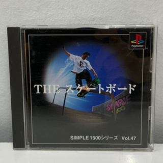 แผ่นแท้ [PS1] Simple 1500 Series Vol. 47: The Skateboard (Japan) (SLPS-03037 | 01622) Street Skater Sk8er Boarders