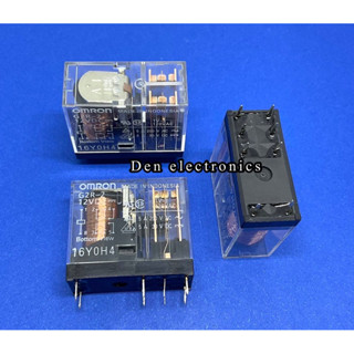 G2R-2 รีเลย์ Omron 2คอนแทค 5VDC,  12VDC,  24VDC,  48VDC