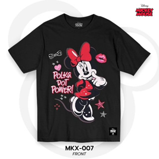 Power 7 Shop เสื้อยืดการ์ตูน มิกกี้เมาส์ ลิขสิทธ์แท้ DISNEY (MKX-007)