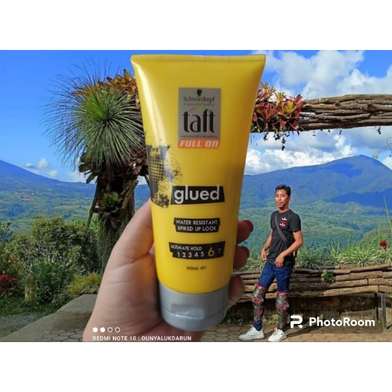Taft Full On Glued Ultimate Hold 150ml Made In Australia 🇦🇺Schwarzkopf TAFT FULL ON GLUED 150 ml.