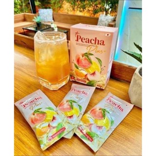 🍹 Peacha ชาพีช 🍑ควบคุมน้ำหนัก ลดสัดส่วน กลิ่นเลม่อน สูตรใหม่7ซอง